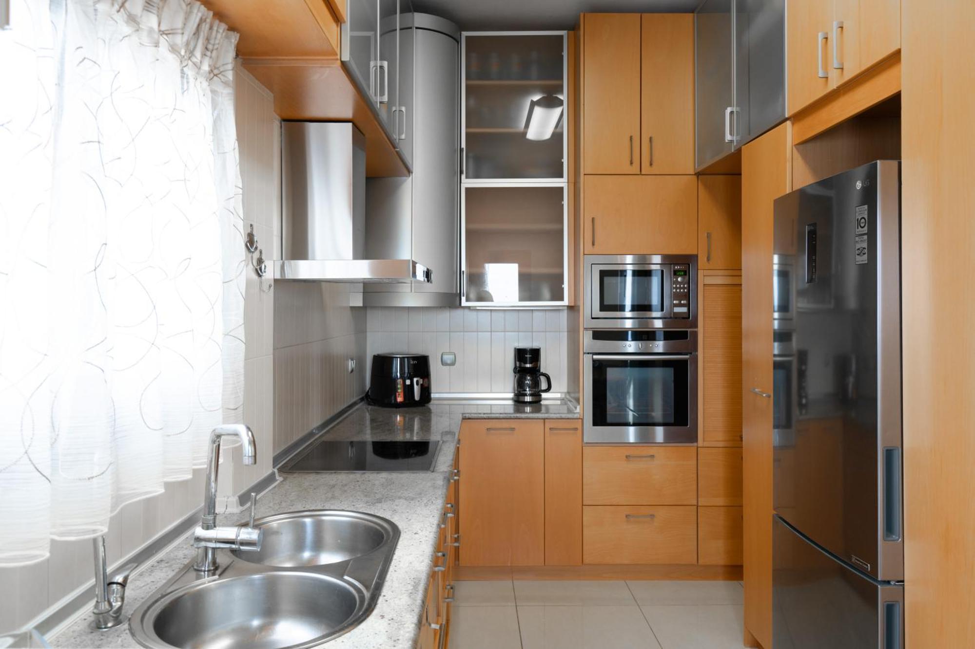 Central Seaview Heven Apartment In Fira  Exteriör bild