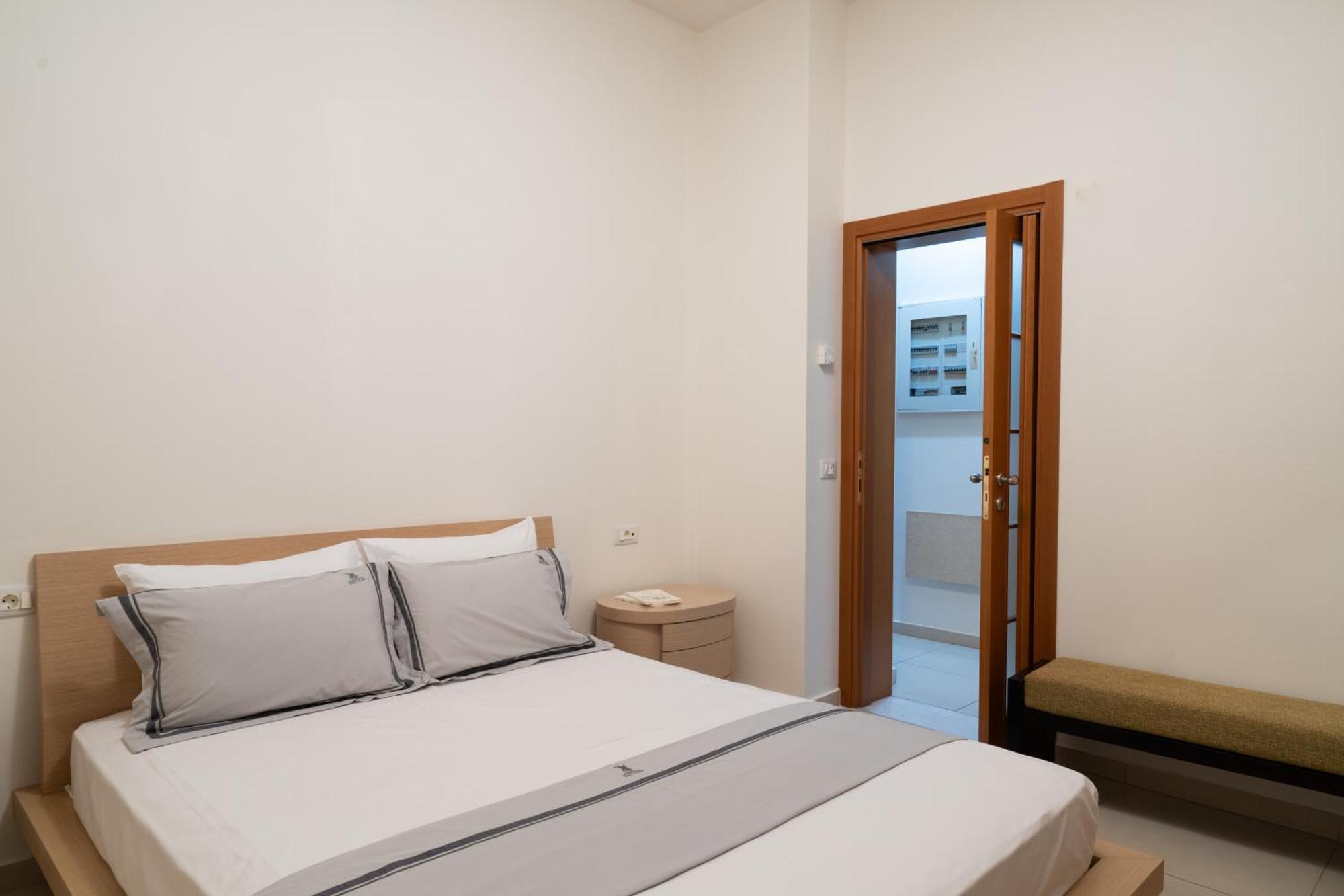 Central Seaview Heven Apartment In Fira  Exteriör bild